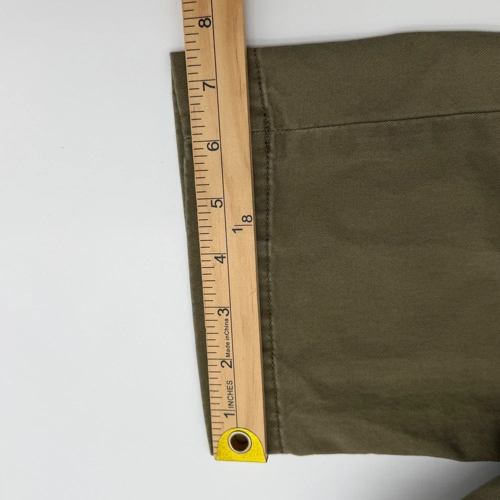 Polo Ralph Lauren Mens 31x30 Stretch Straight Fit Chino Pants Olive Green Cotton
